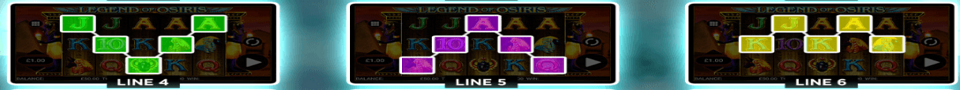 legend of osiris paylines 2