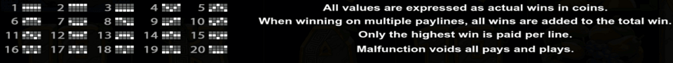 the hand of midas paylines
