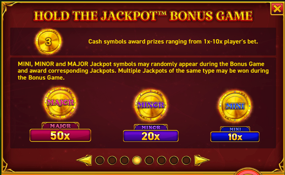 16 coins grand gold edition paytable 4