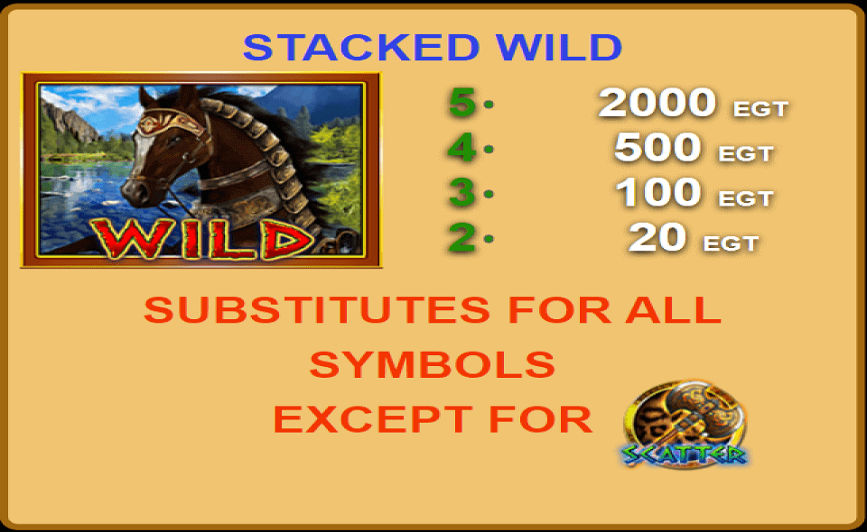 50 amazons battle paytable