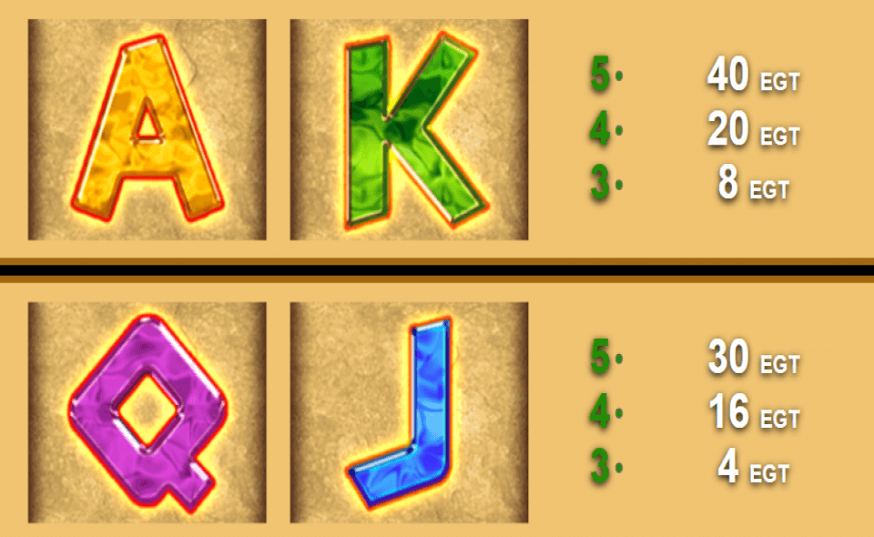 50 amazons battle paytable5