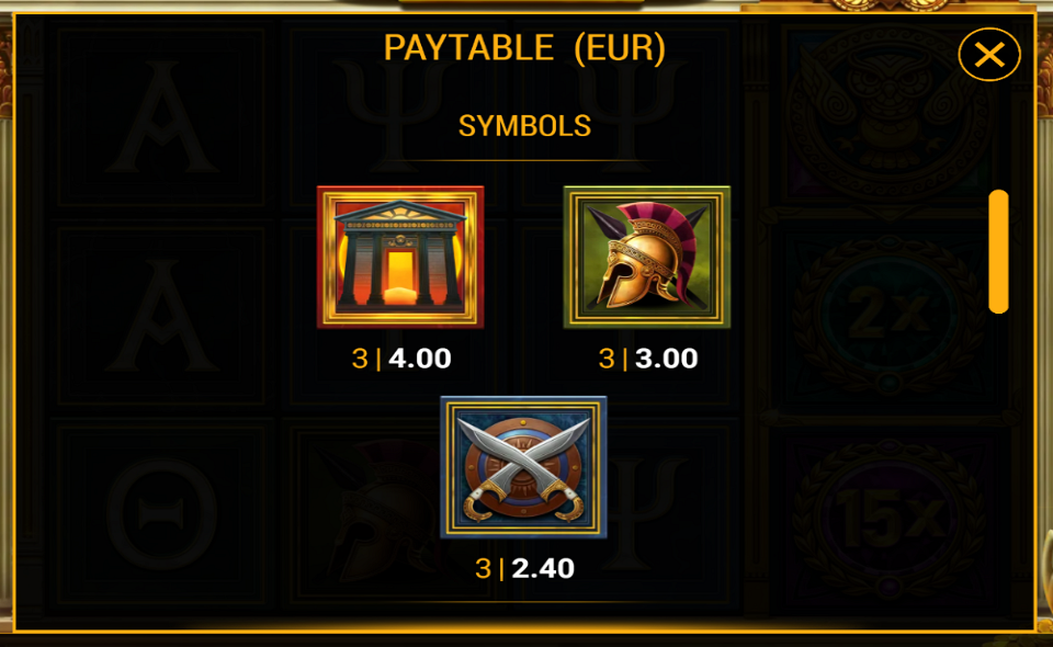 Play Acropolis Fortune by BF Games - Free Demo