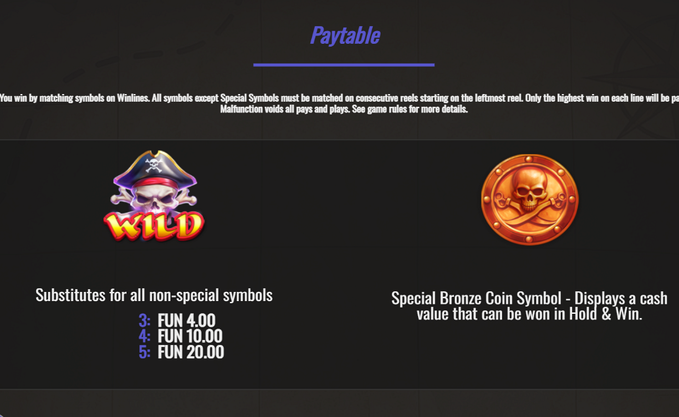 ahoy royale paytable 1