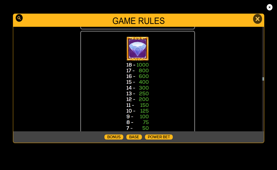 billionaires bank deluxeways paytable 4