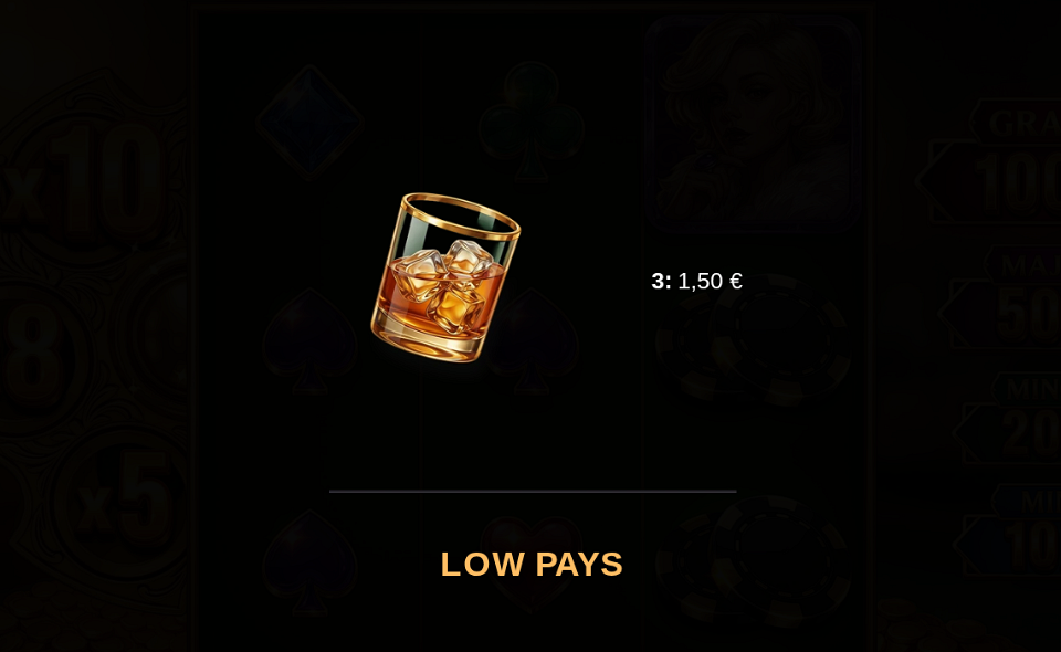 bonus bullets paytable 3