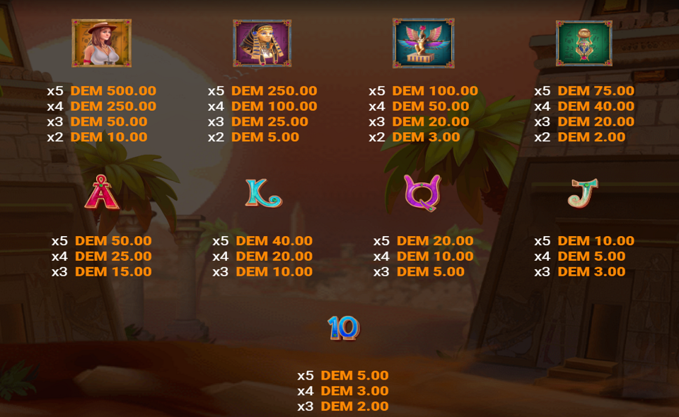 book of wealth 2 paytable