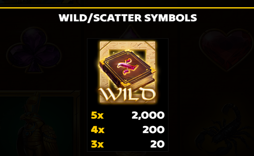 book of xerxes diamond treasures paytable 3