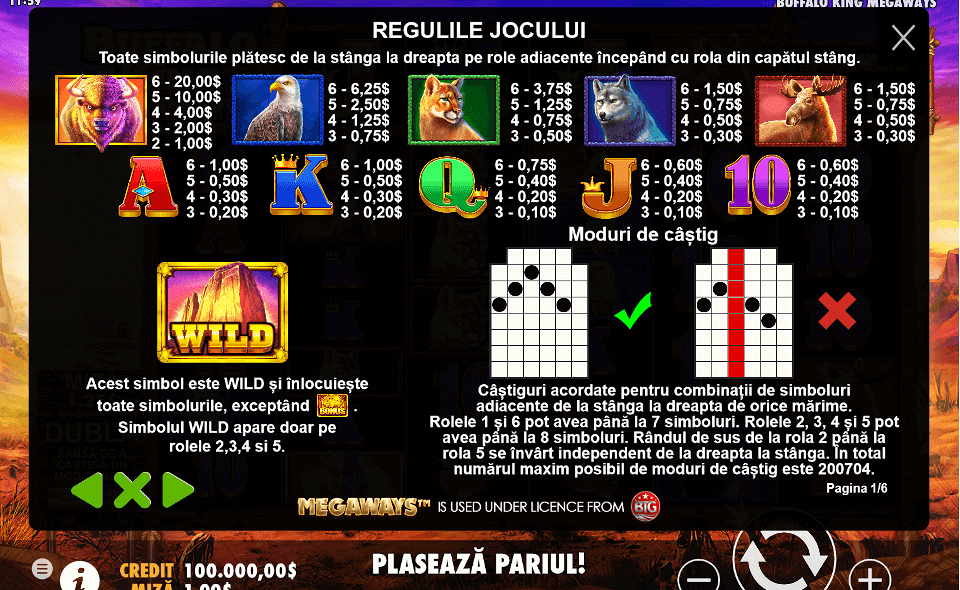 buffalo king megaways 1