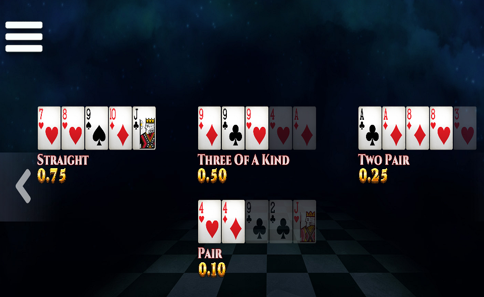 crescendo paytable 2