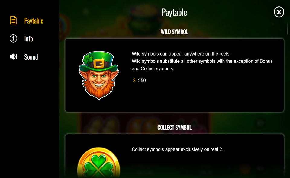 dash o cash paytable 1