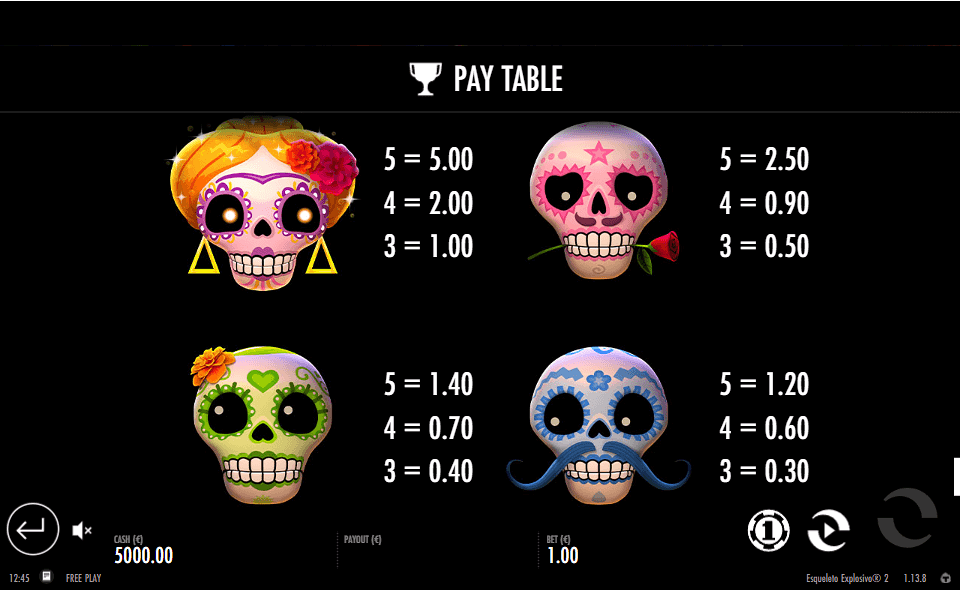 esqueleto explosivo 2 paytable1