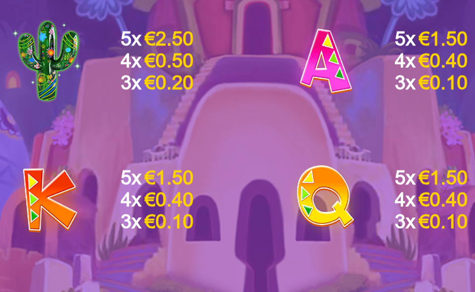 fiesta mistica cash collect and link paytable 2