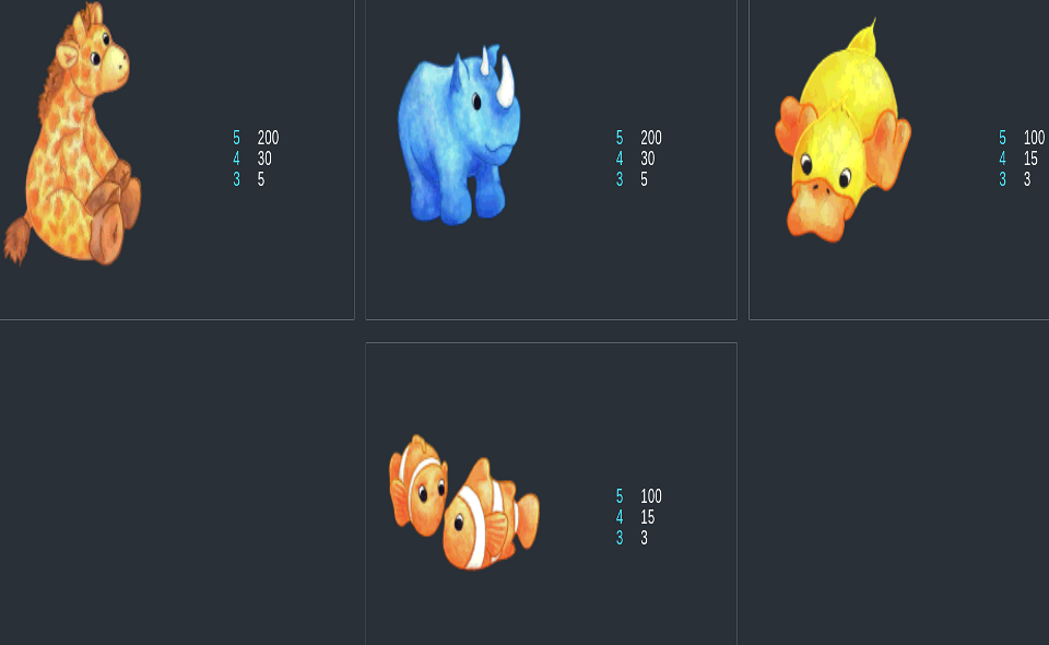 fluffy favourites 10 paytable 2