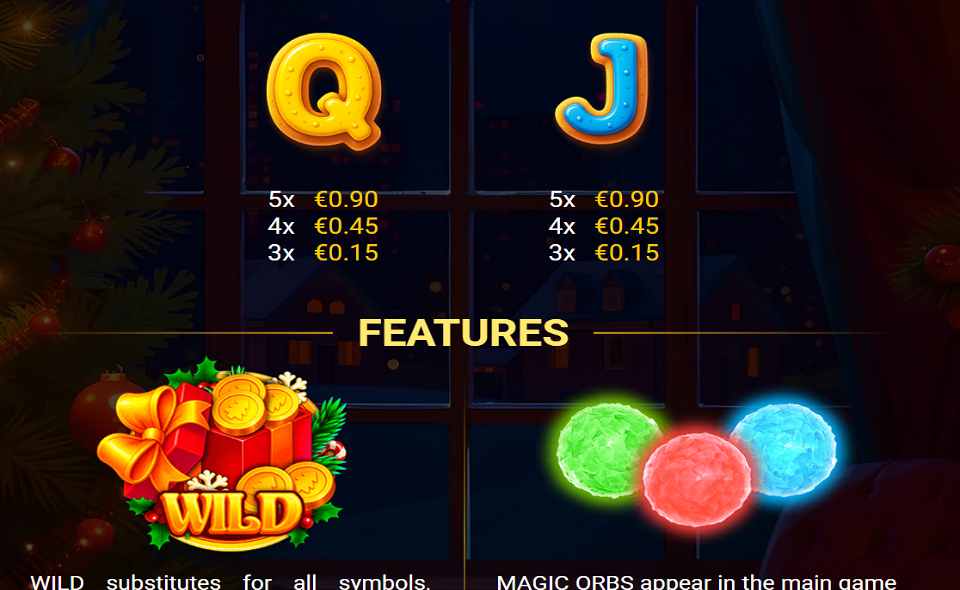 gift mania paytable 2