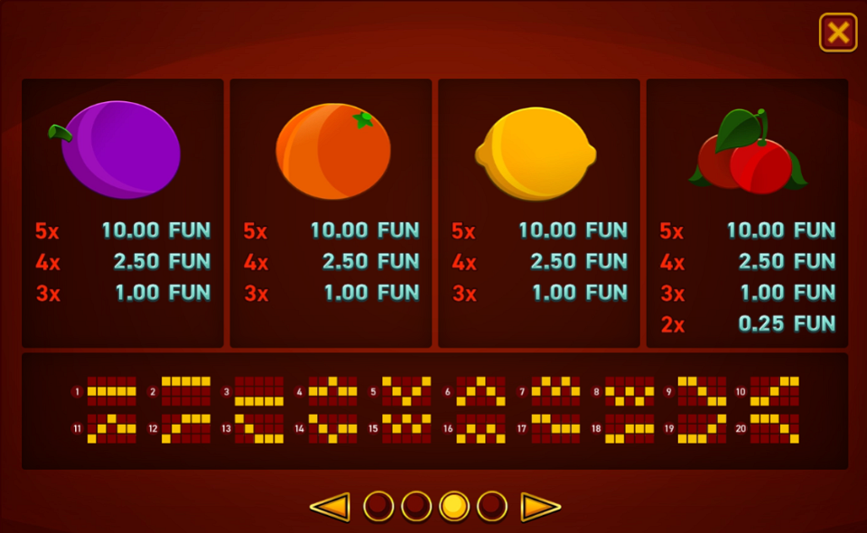 hot slot 777 stars extremely light paytable 2