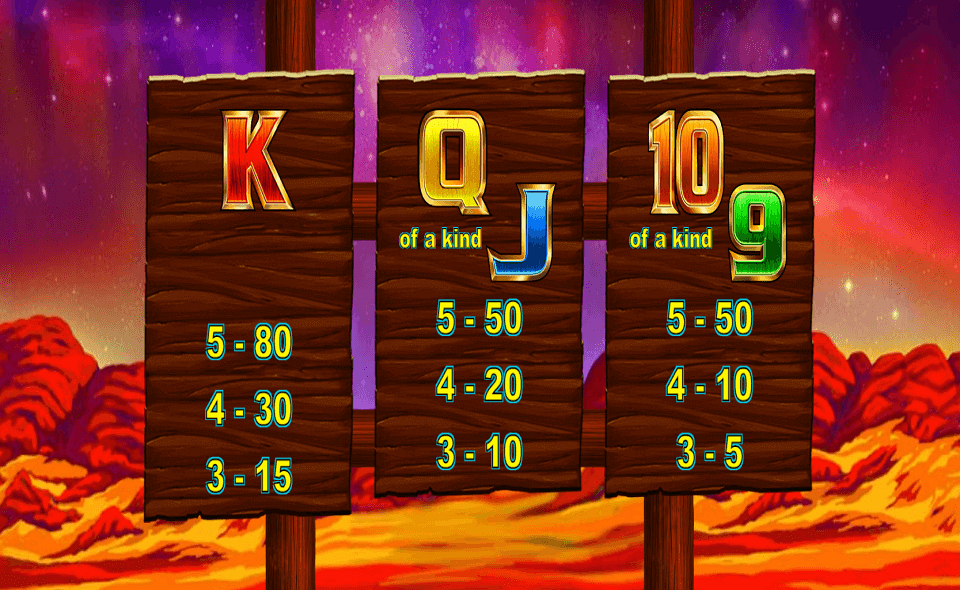 jackaroo jack paytable4