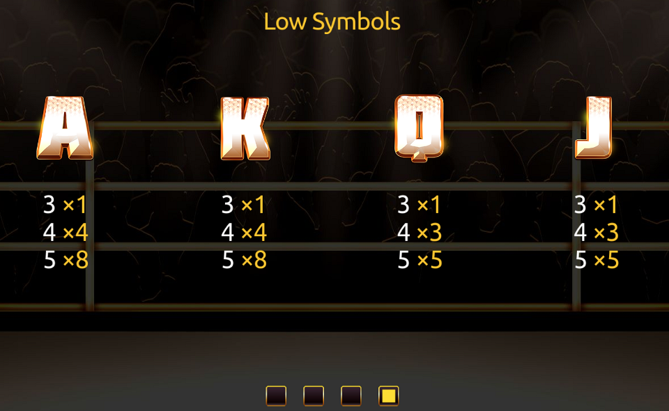 lucky punch paytable2