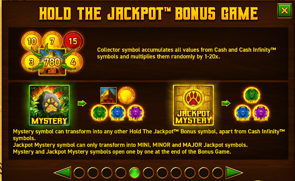 mighty wild panther grand gold edition paytable 3