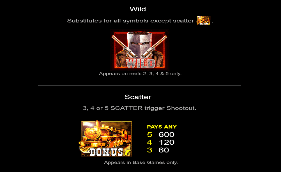 outlaw waysfecta paytable