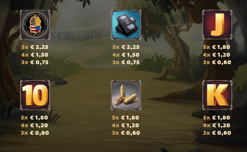 plata o plomo deluxe paytable 2