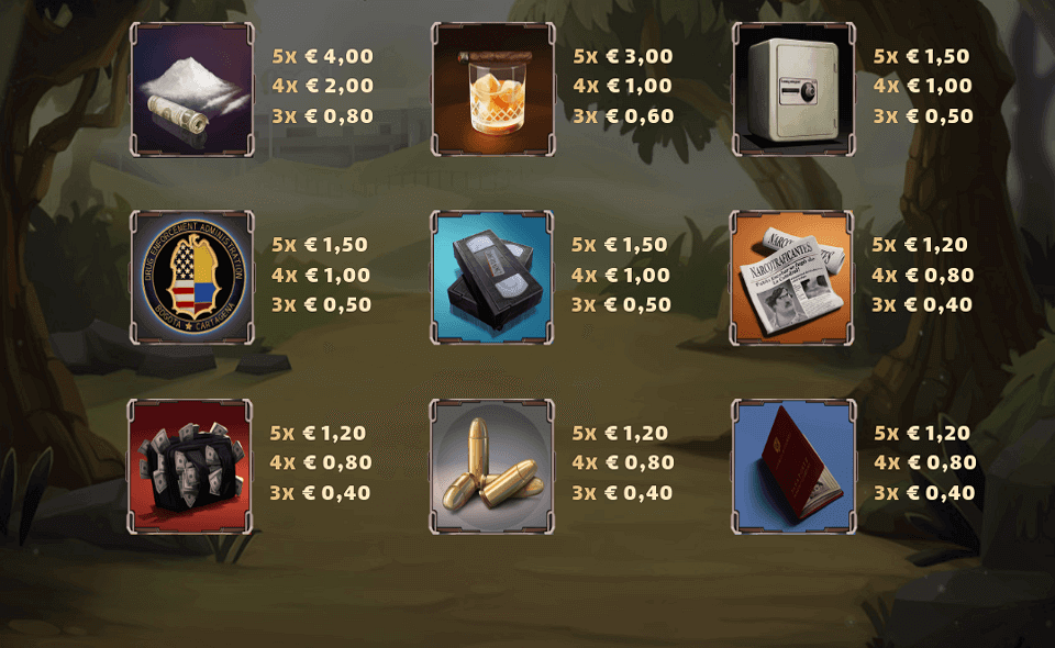 plata o plomo paytable2