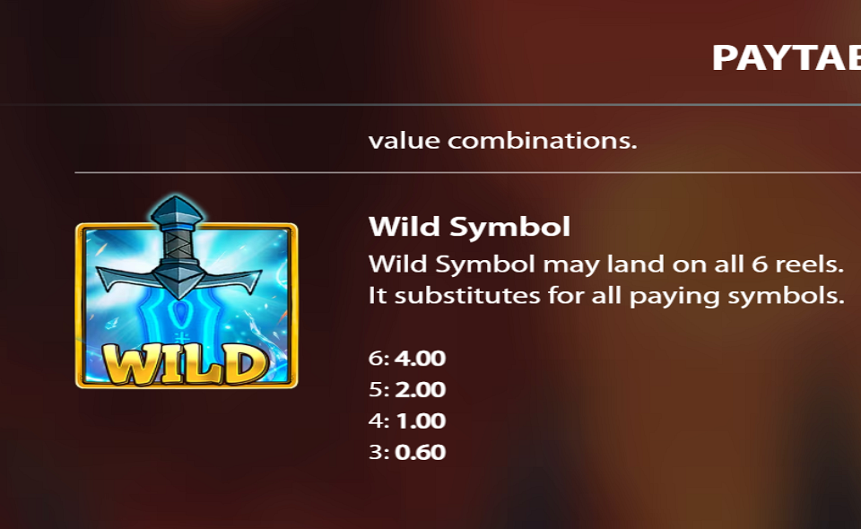 soul slayer paytable 1