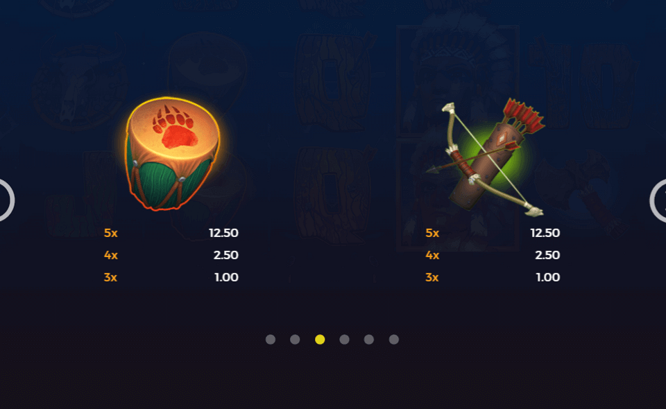 totem stomp paytable2