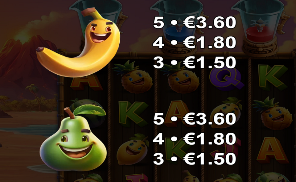 what the fruit paytable 2