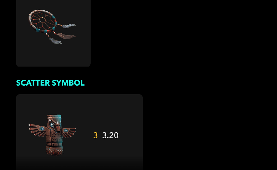 wild spirit paytable 4