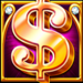 100 art of gold scatter symbol icon