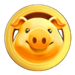 3 combo piggy scatter symbol icon