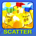 beach life scatter symbol icon