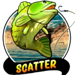 big bass splash oranje jackpot scatter symbol icon