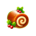 big sugar bonanza xmas scatter yule log symbol icon