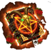 book of lilith scatter symbol icon