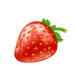 bubbly fruits scatter symbol icon