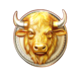 buffalo coin rush scatter symbol icon