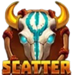 celestial buffalo scatter symbol icon