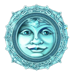celestial moon riches scatter symbol icon