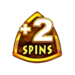 cleopatra triple fortune scatter 6 symbol icon