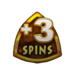 cleopatra triple fortune scatter 7 symbol icon