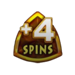 cleopatra triple fortune scatter 8 symbol icon