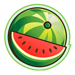 fruit shop powerpoints watermelon symbol icon