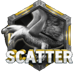 gates of toumba scatter symbol icon