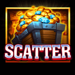 gold rush scatter symbol icon
