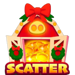 golden piggy farm xmas scatter barn symbol icon