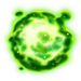great ghosts green scatter symbol icon