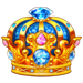 hot slot 777 diamond crown scatter symbol icon