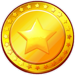 juicy fruit coins hold and win coin scatter symbol icon