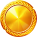 lucky and brave win spins scatter symbol icon